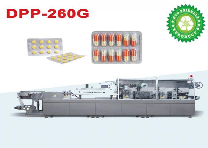 High Capacity Flat Type Alu PVC Capsule Blister Packing Machine