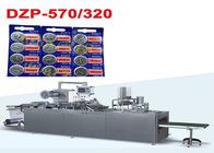 Button Battery Paper PVC Automatic Blister Packing Machine With PLC Control