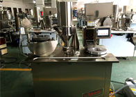 PLC Control System Semi Auto Capsule Filling Machine For Small Business