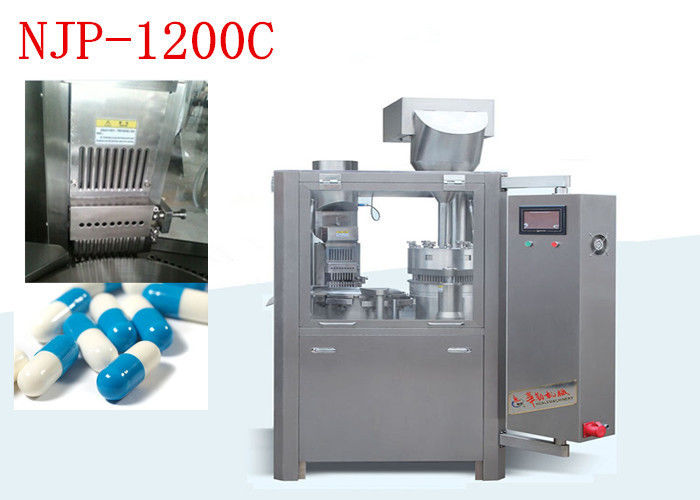 High Capacity Automatic Capsule Filling Machine with 9 Stegment Bores And Power Collector