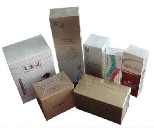 Cosmetic Multifunction Carton Packaging Sealing Machine Fully Automatically