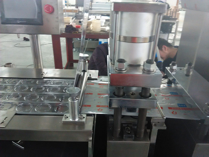 Plastic Thermoforming Wrapping Machine Automatic Alu PVC  Blister Packing Machine