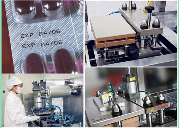 Paper Roll Plastic Pharmaceutical Blister Packaging Machines For Capsules