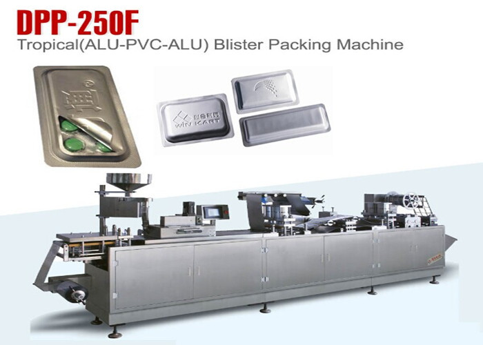 Tropical Pharmaceutical Blister Packaging Machines DPP - 250F Blister Sealer Machine
