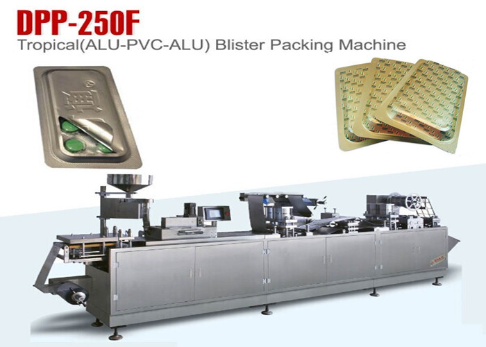 Multi Function Gmp Pharmacy Blister Packaging Machine High Sealing