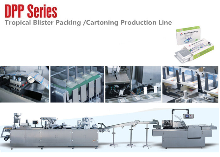 Professional Durable DPP Series Blister Line Tropical Blister Packing Machine