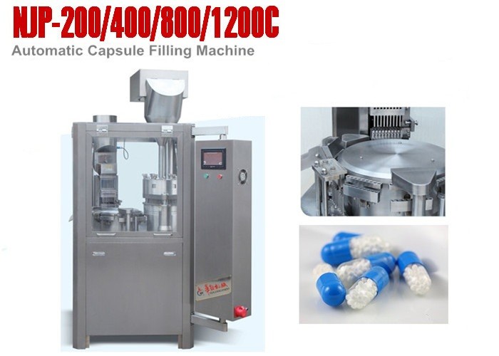 NJP - 200C Automatic Capsule Filling Machine With High Precision Cam Index Unit