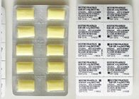 Chewing Gum Plastic Blister Pack Sealing Machine 45 Cutting / Min