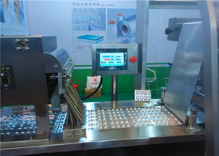 Aluminum Film Sealed Blister Packaging Machinery , Flat Type
