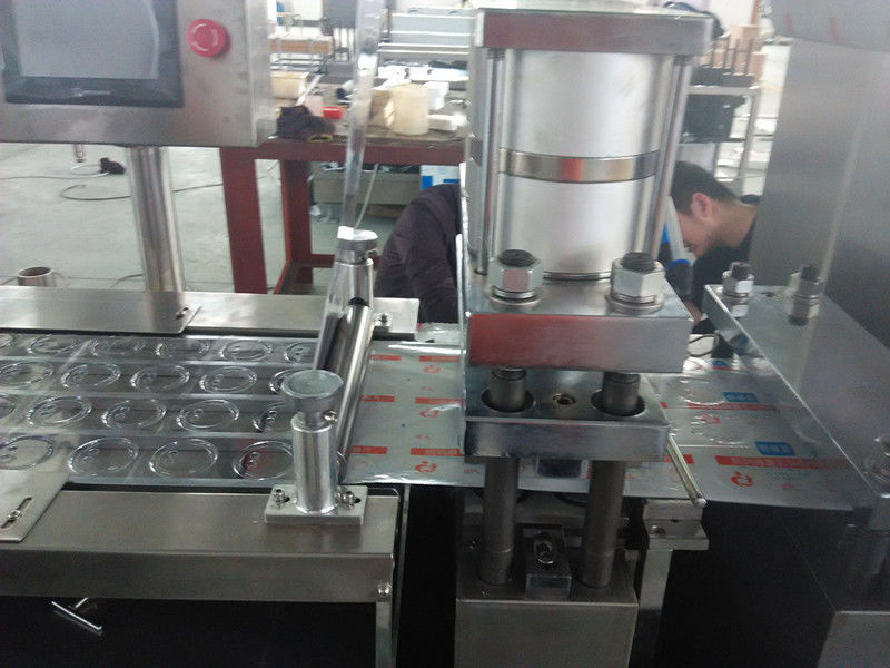 Tablet Package Step Motor Automatic Blister Packing Machine Output 45 Cutting Per Min