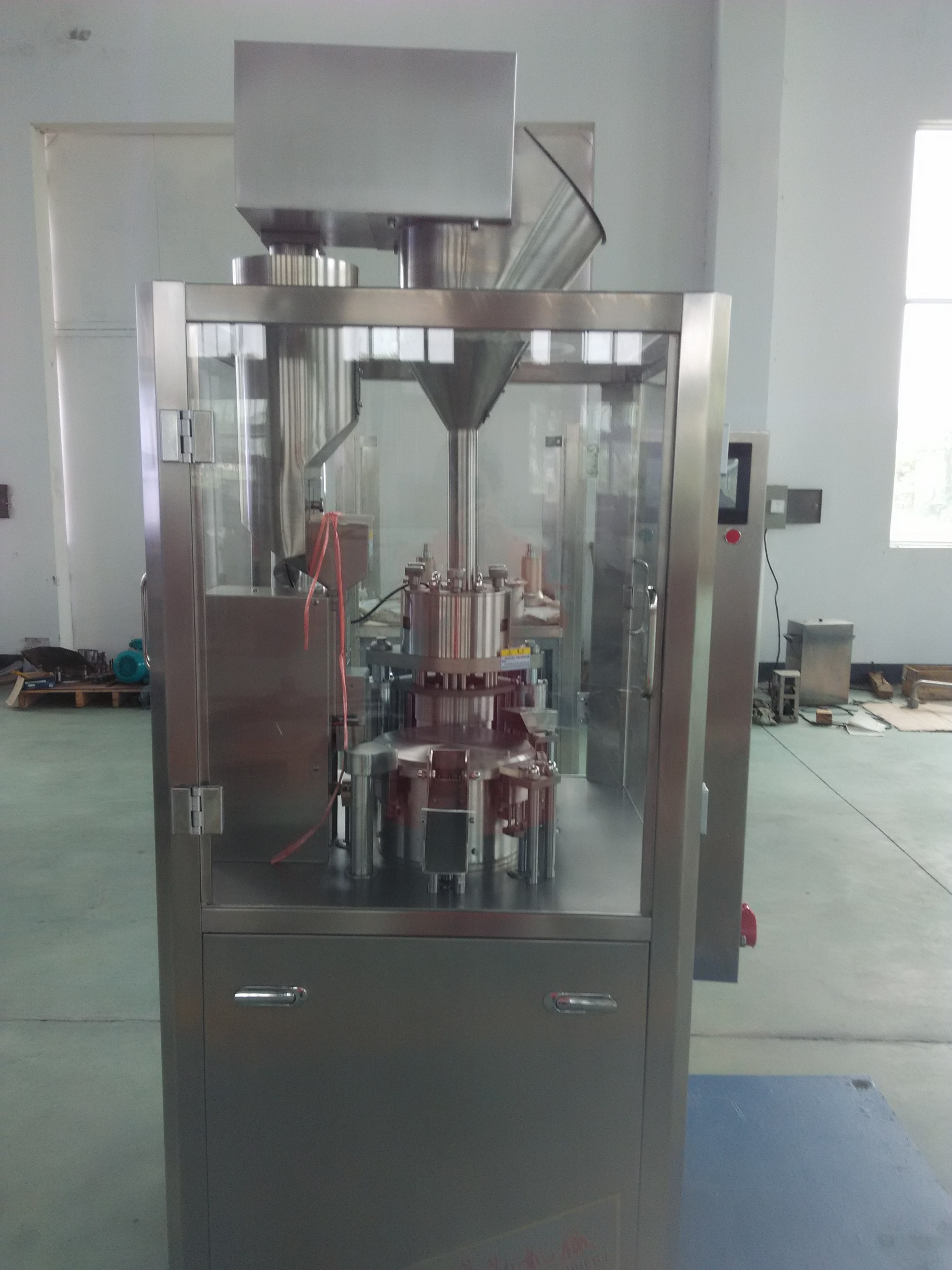 Phamaceutical Lab Filling Equipment Auto Capsule Filler Machine NJP-400