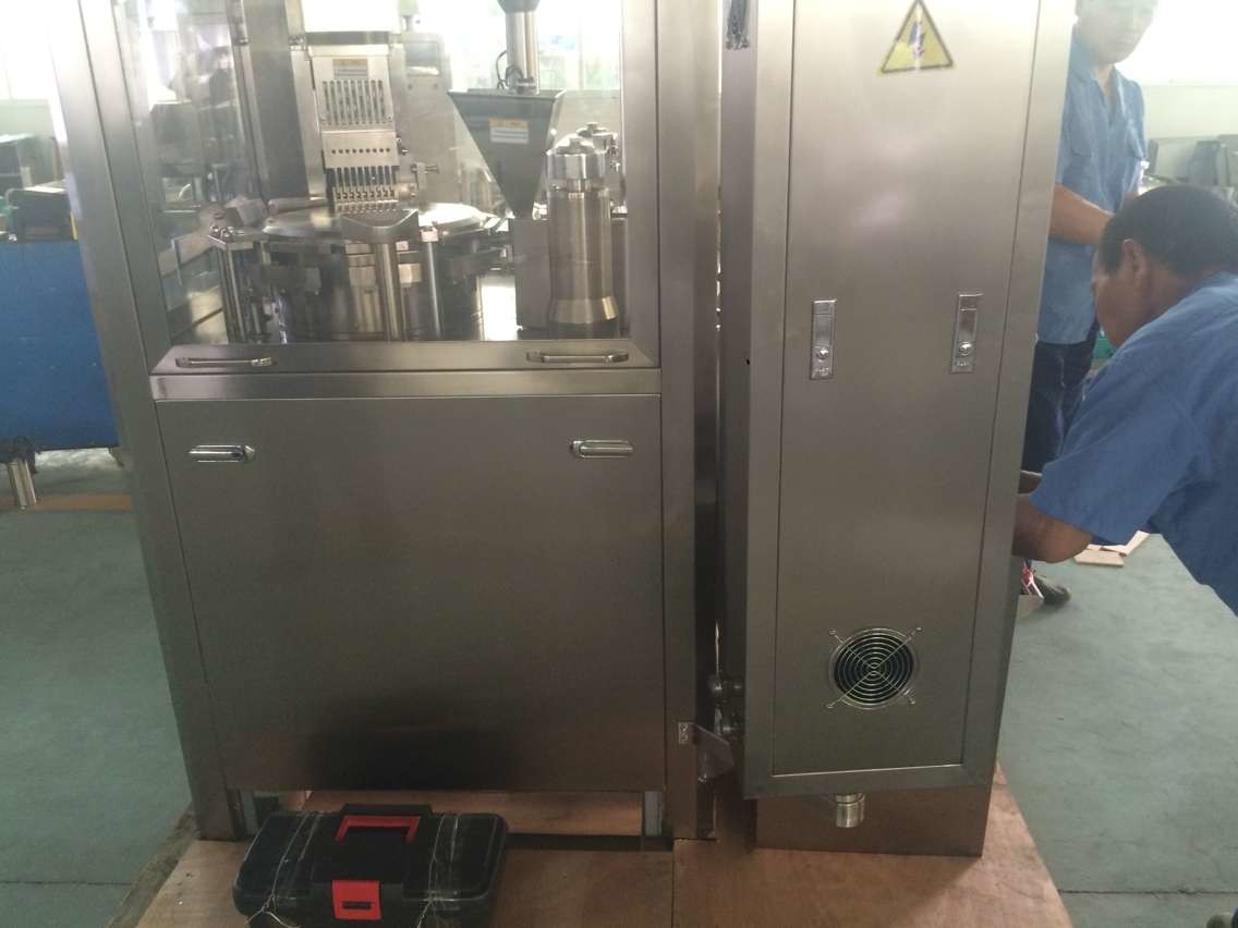 High Accuracy Compact Automatic Capsule Filling Machine For Pill , Pellet Granule