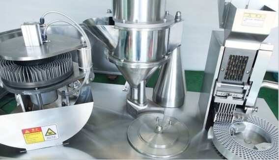 Advanced Touch Screen Semi Automatic Capsule Filling Machine Oil Vacuum Pump